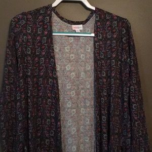 NWT Medium LuLaRoe Sarah Duster Cardigan